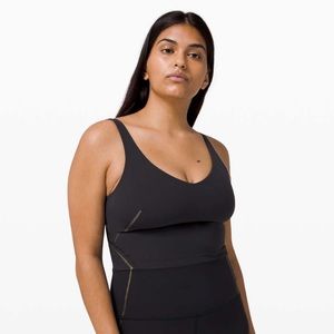 Lululemon Limited Edition Align Tank Black and Gold size 4